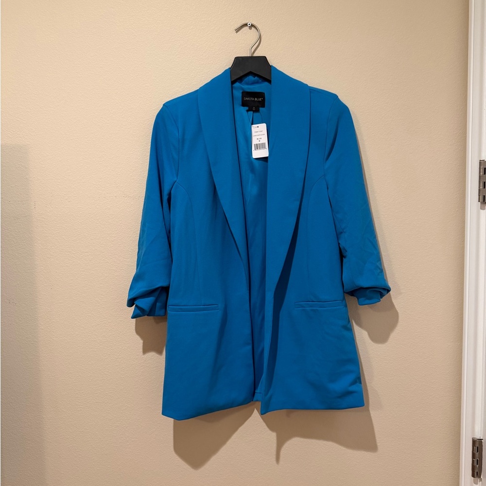 NWT Tahari Vibrant Blue Women's Blazer - Picture 1 of 8